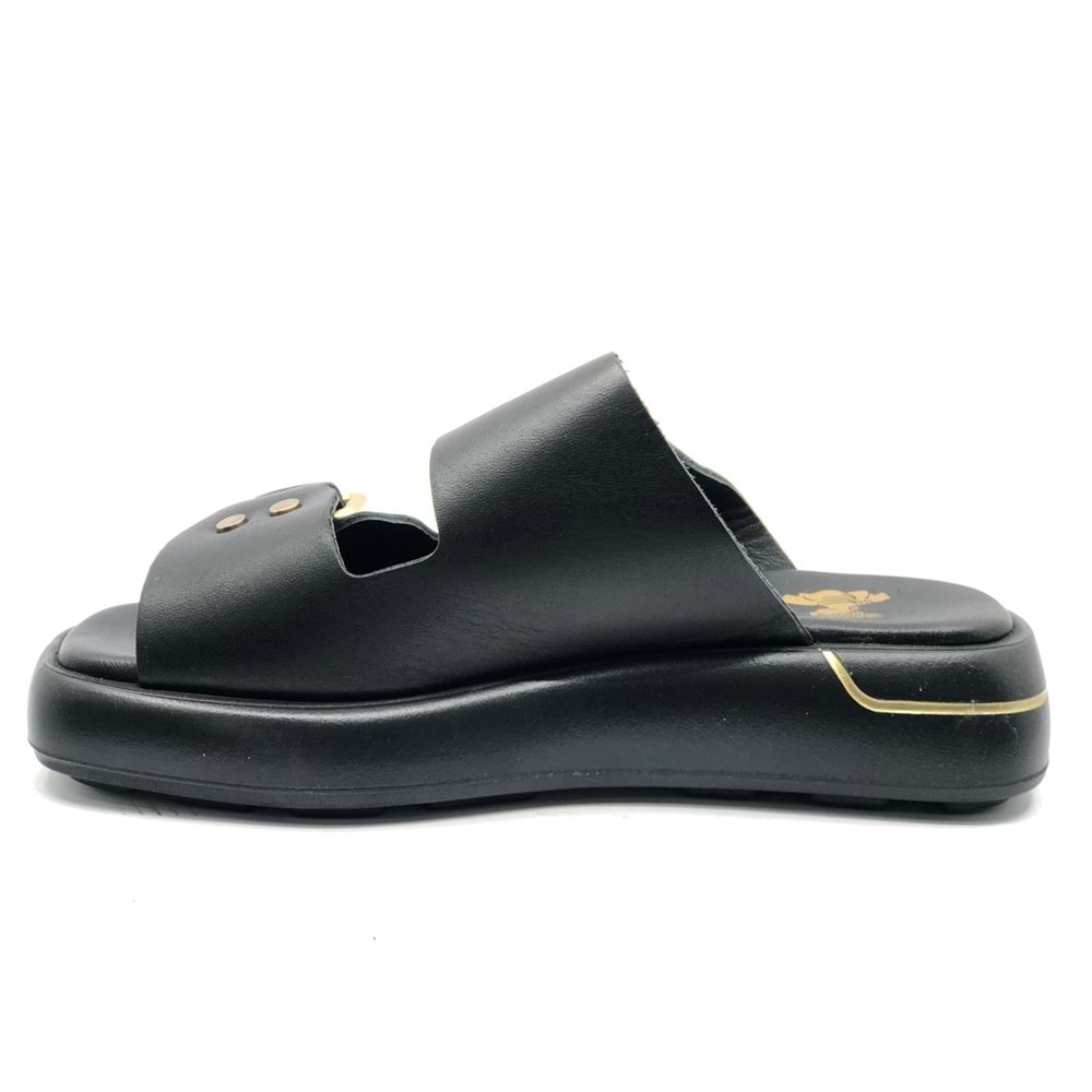 Venüs Rigitage Hakiki Deri Kadın Terlik