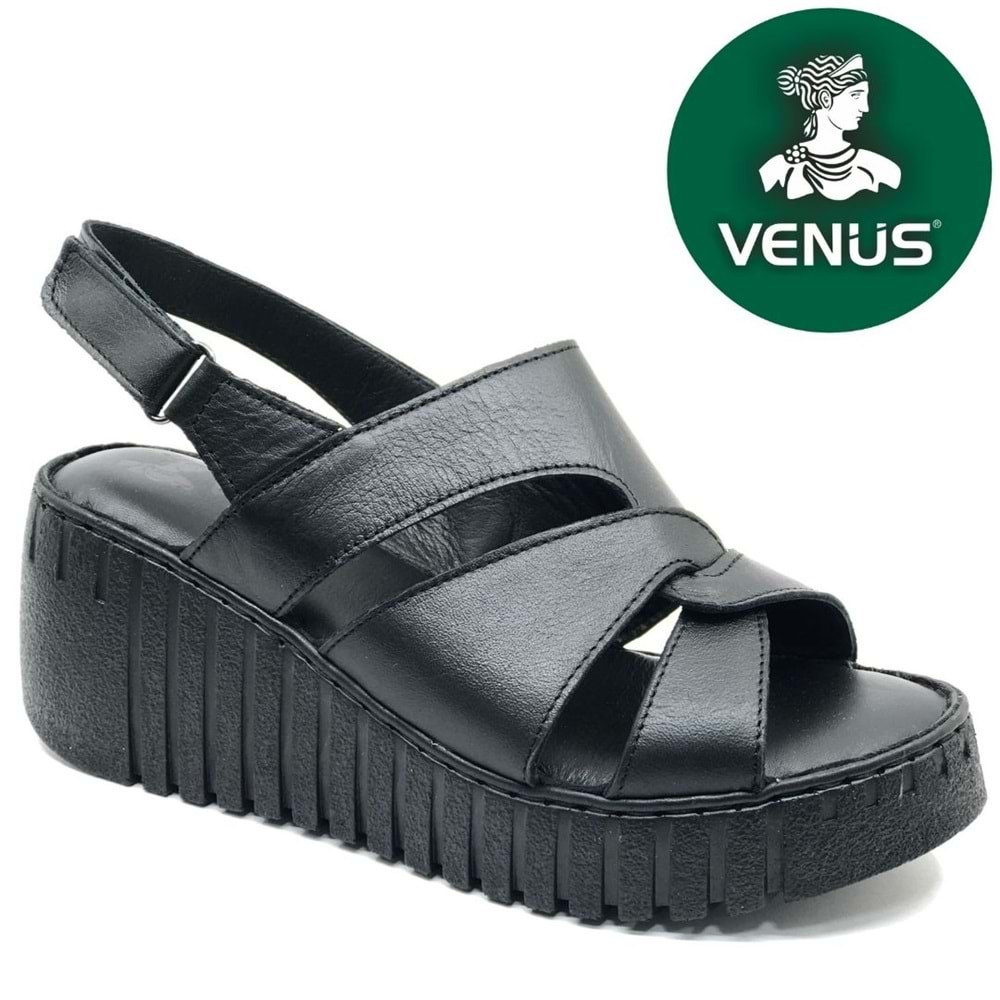 Venüs Morgen Hakiki Deri Comfort Ortopedik Kadın Sandalet