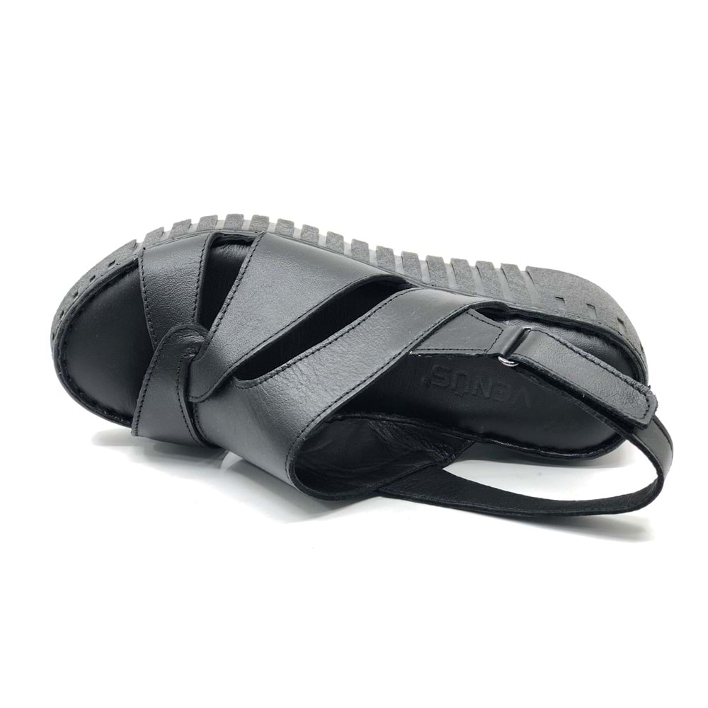 Venüs Morgen Hakiki Deri Comfort Ortopedik Kadın Sandalet