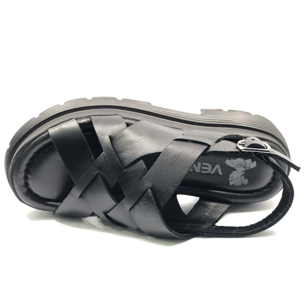 Venüs Fevare Hakiki Deri Comfort Ortopedik Kadın Sandalet