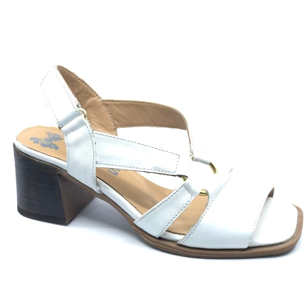 Venüs Merops Hakiki Deri Comfort Ortopedik Kadın Sandalet