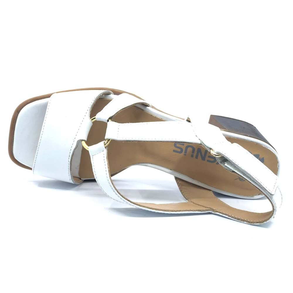 Venüs Merops Hakiki Deri Comfort Ortopedik Kadın Sandalet