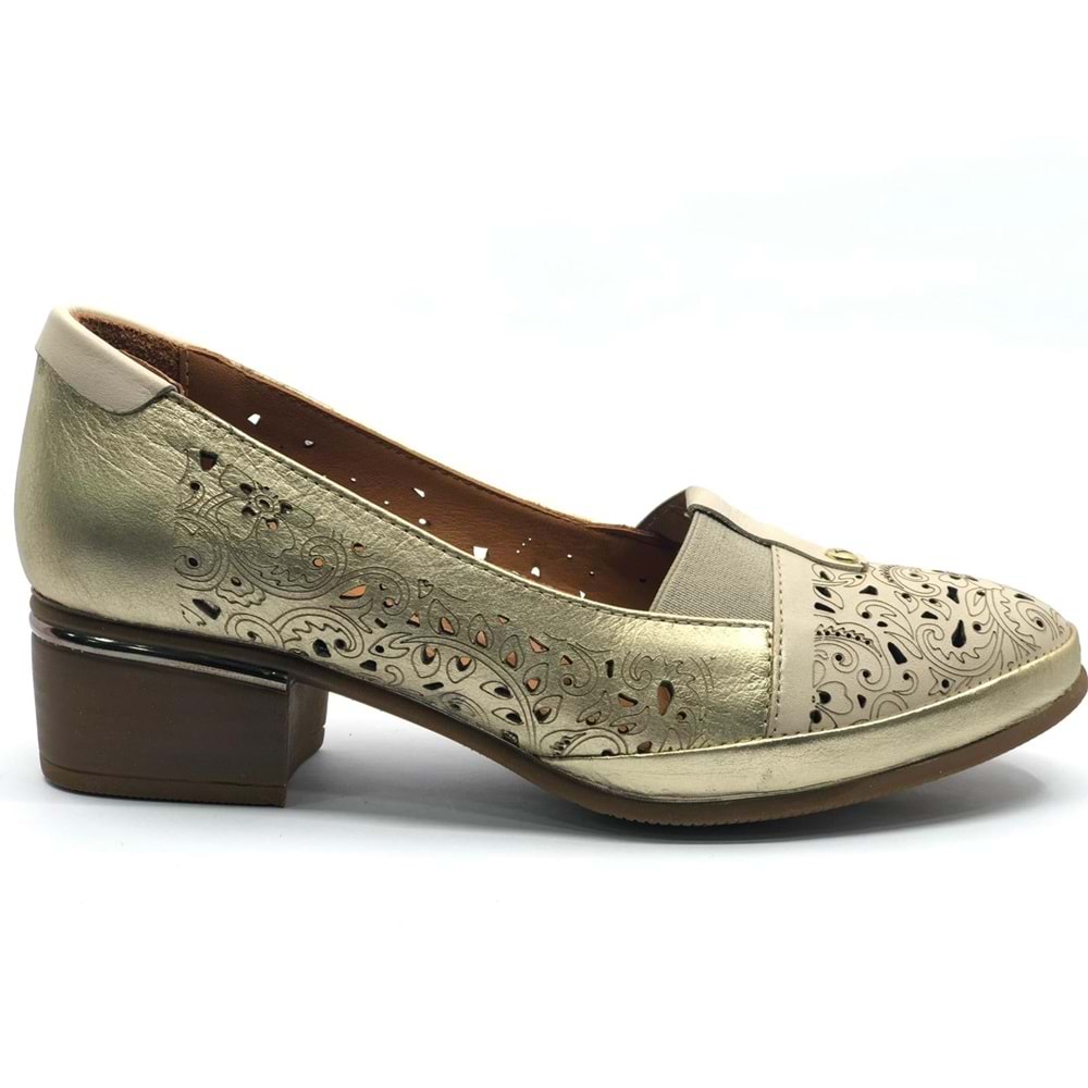 Venüs Tidro Hakiki Deri Comfort Ortopedik Kadın Klasik Topuklu Ayakkabı