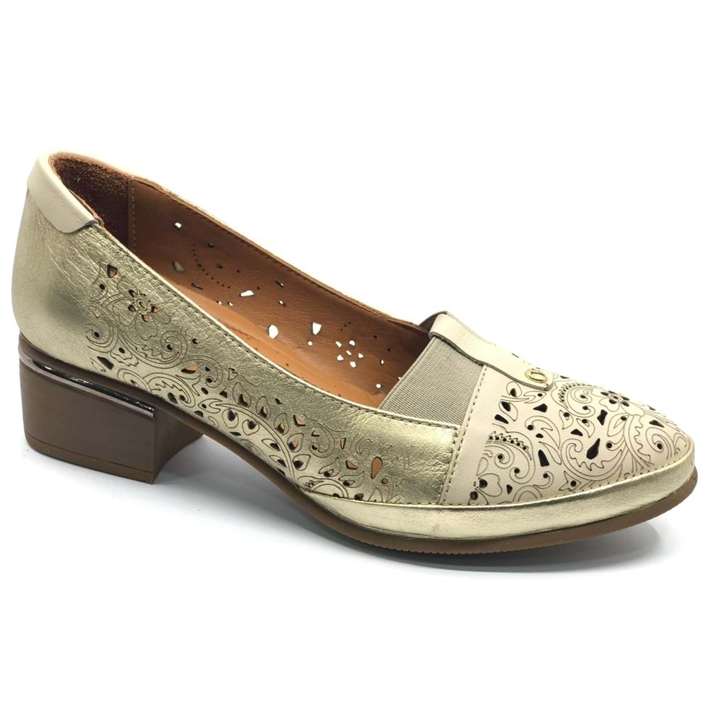 Venüs Tidro Hakiki Deri Comfort Ortopedik Kadın Klasik Topuklu Ayakkabı