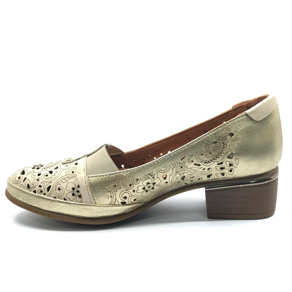 Venüs Tidro Hakiki Deri Comfort Ortopedik Kadın Klasik Topuklu Ayakkabı