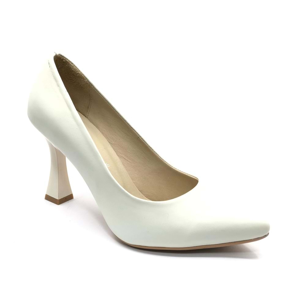 Venüs Sirius Hakiki Deri Kadeh Topuk Kadın Topuklu Ayakkabı Kadın Sitiletto