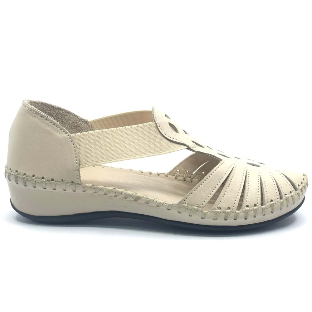 Venüs Galantus Hakiki Deri Comfort Ortopedik Kadın Sandalet