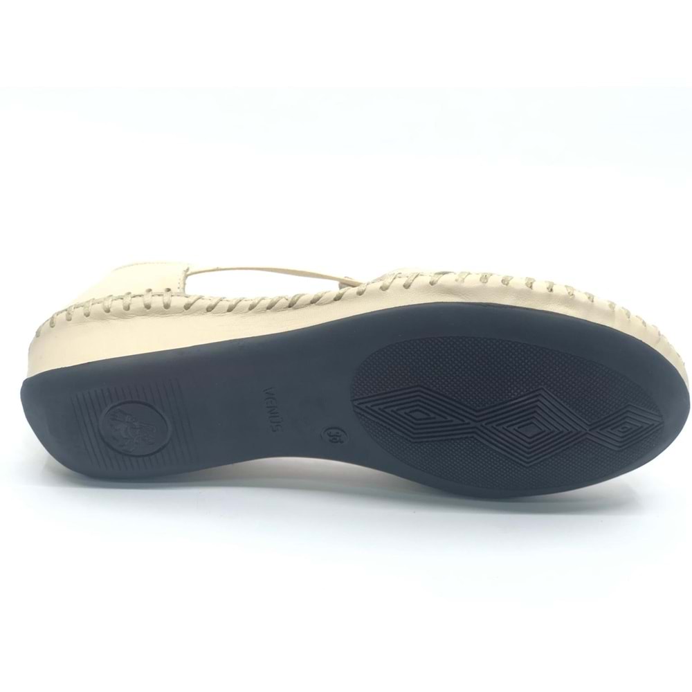 Venüs Galantus Hakiki Deri Comfort Ortopedik Kadın Sandalet