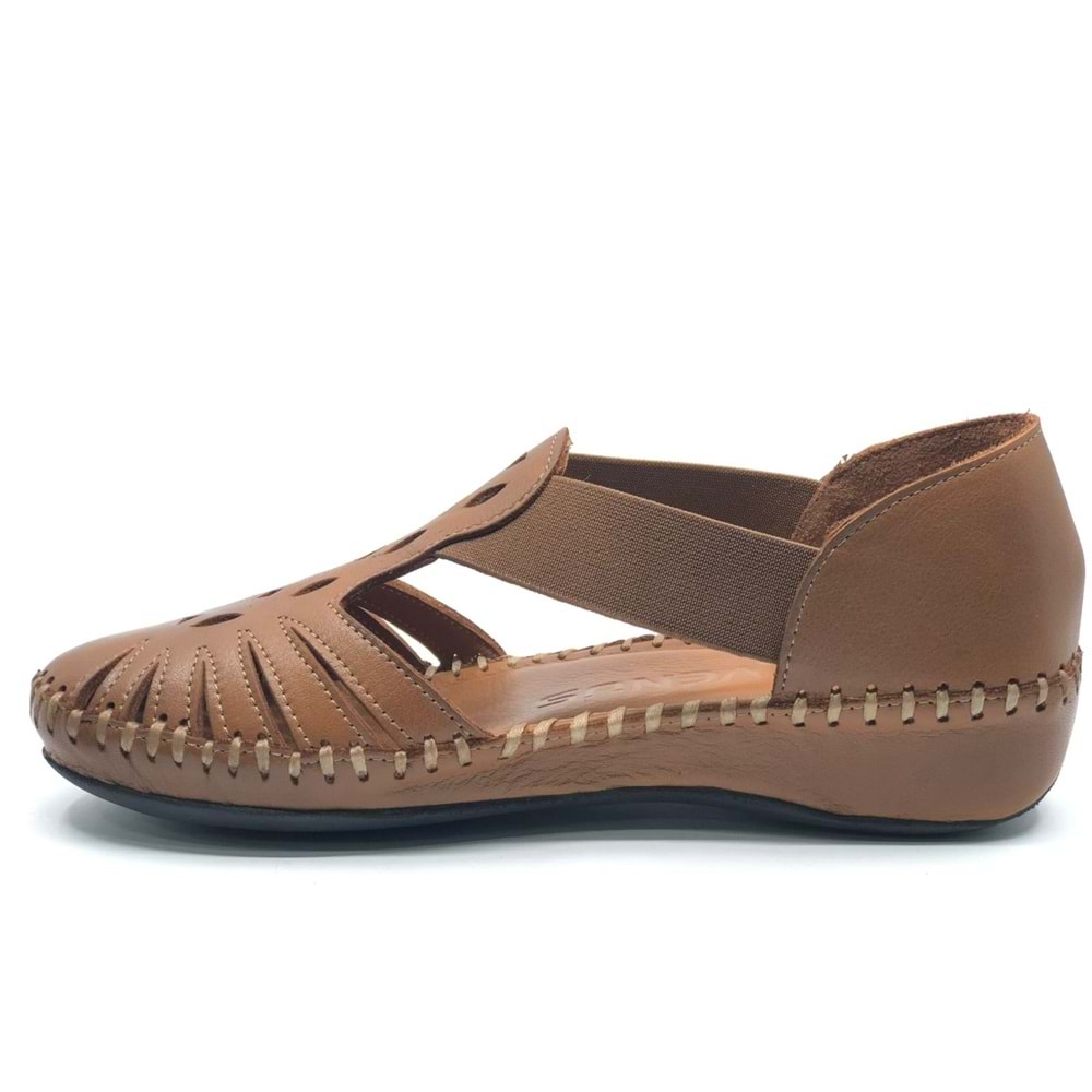 Venüs Galantus Hakiki Deri Comfort Ortopedik Kadın Sandalet