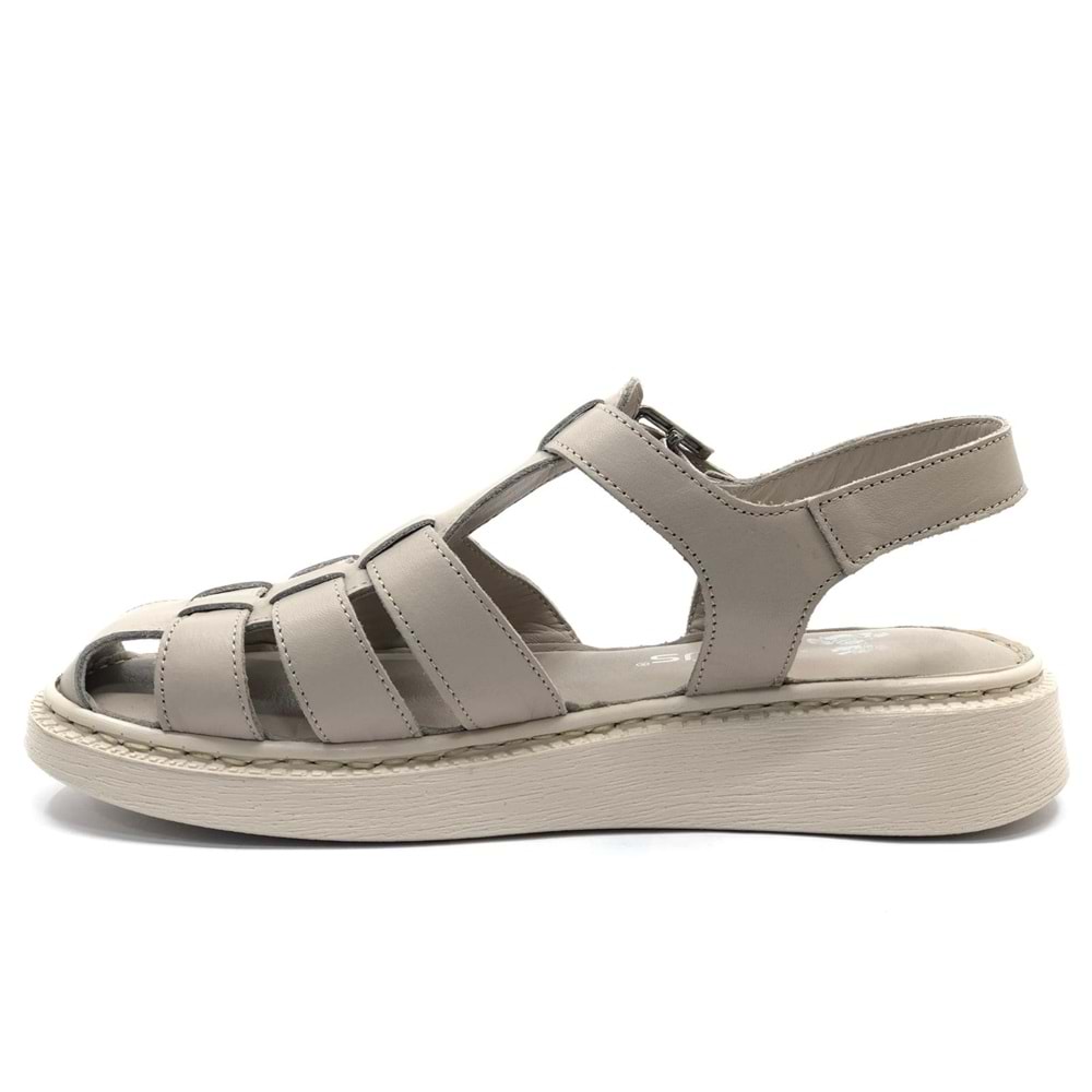Venüs Yavanna Hakiki Deri Comfort Ortopedik Kadın Sandalet