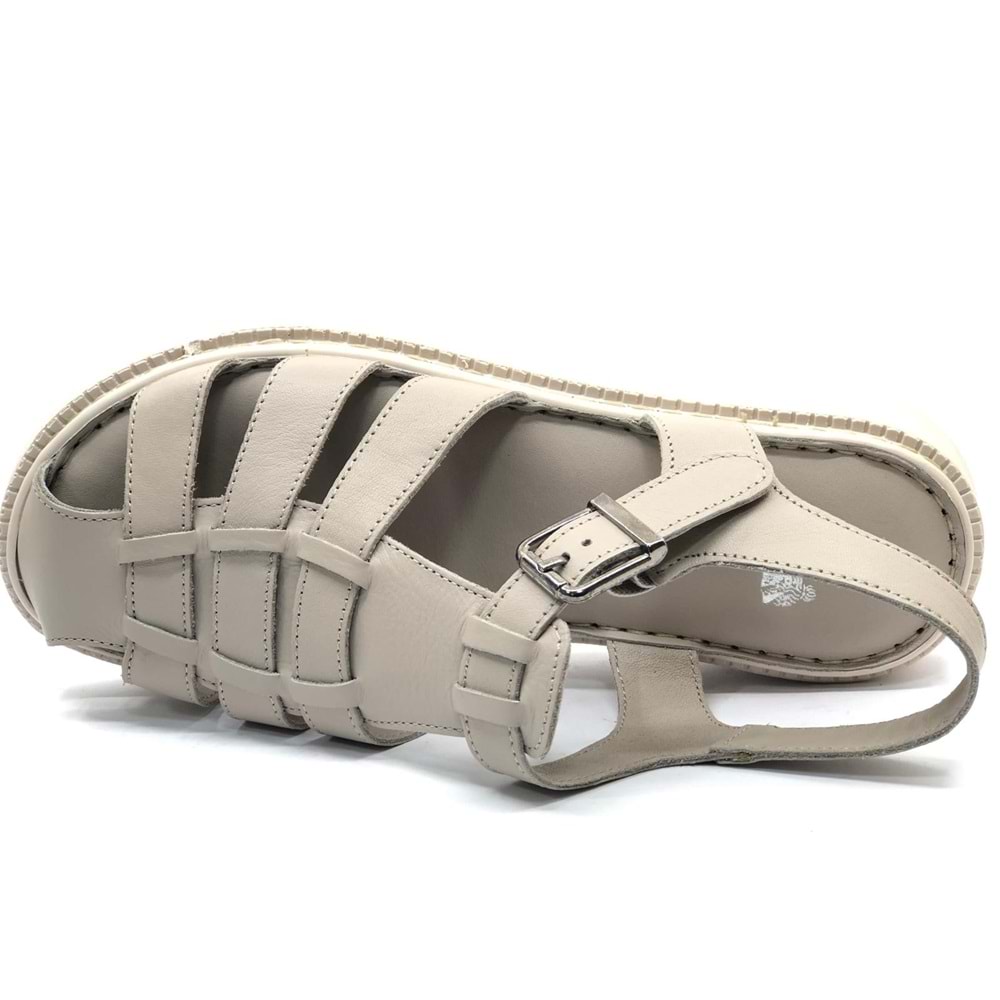 Venüs Yavanna Hakiki Deri Comfort Ortopedik Kadın Sandalet