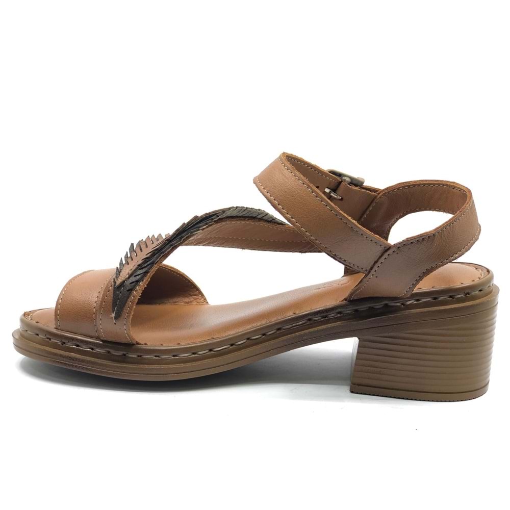 Venüs Mistae Hakiki Deri Comfort Ortopedik Kadın Sandalet