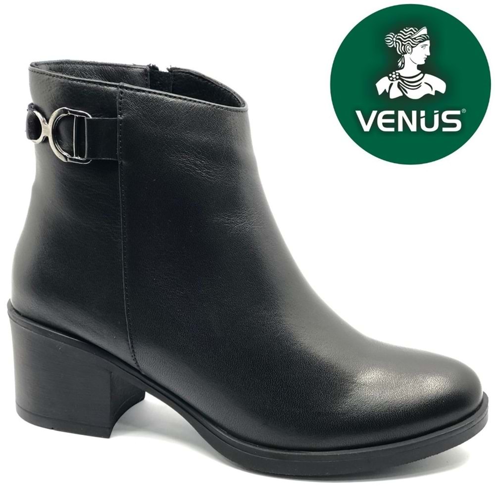 Venüs Arsendo Hakiki Deri Ortopedik Topuklu Kadın Bot