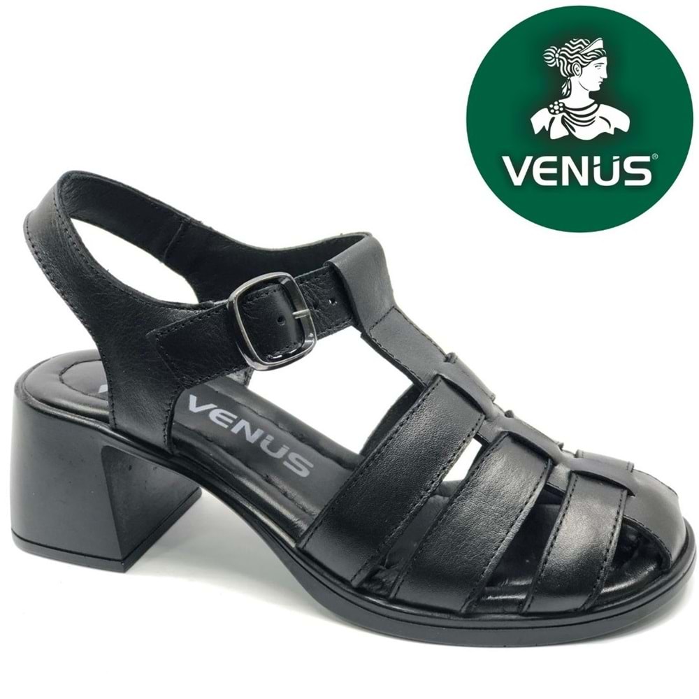 Venüs Pungens Hakiki Deri Comfort Ortopedik Kadın Sandalet