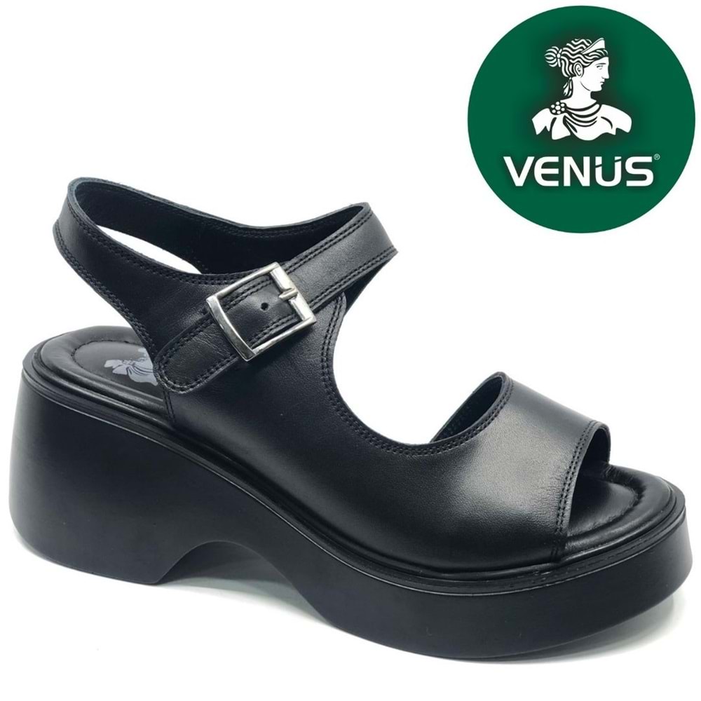 Venüs Buzzard Hakiki Deri Comfort Ortopedik Kadın Sandalet
