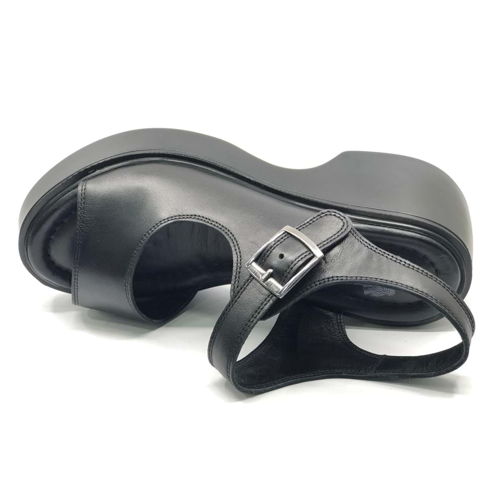 Venüs Buzzard Hakiki Deri Comfort Ortopedik Kadın Sandalet