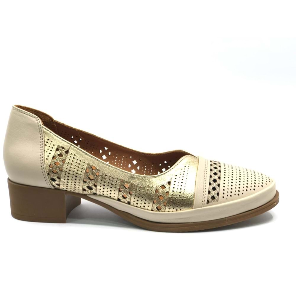 Venüs Sparrow Hakiki Deri Kadın Topuklu Ayakkabı