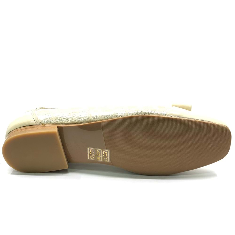 Venüs Albatros Hakiki Deri Ortopedik Kadın Casual Babet Ayakkabı