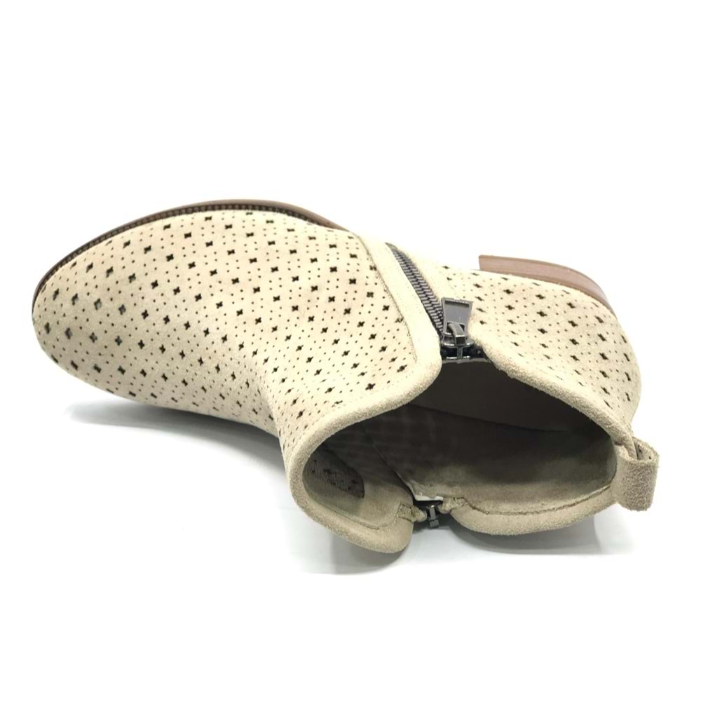 Venüs Hoope Hakiki Deri Yazlık Kadın Bot