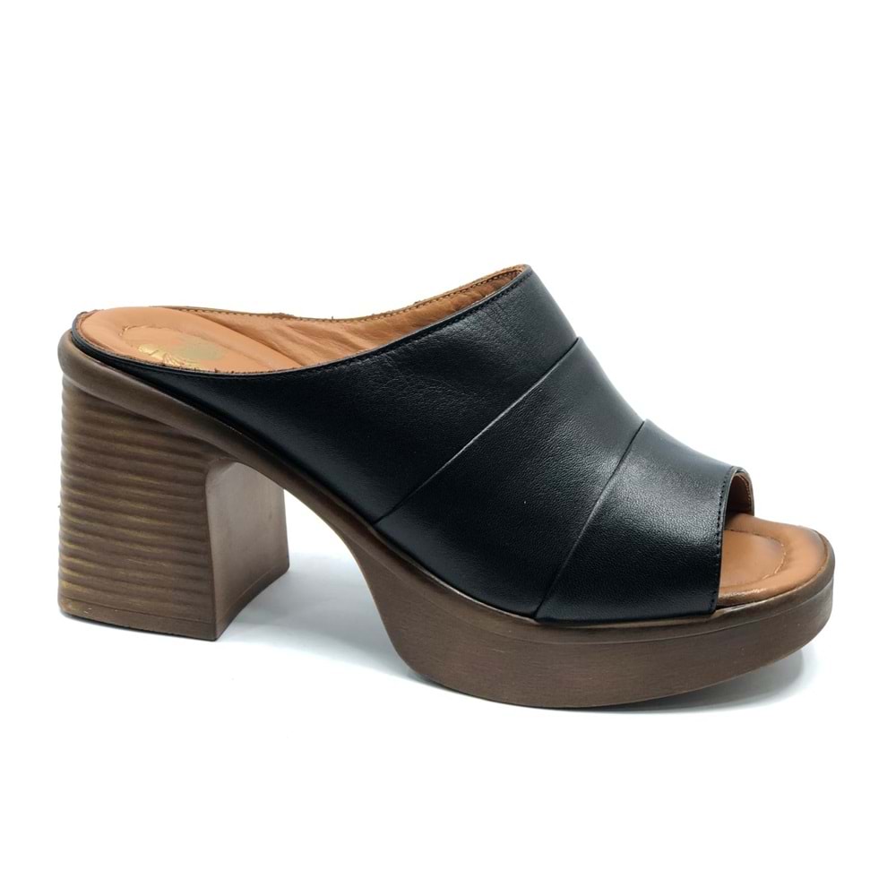 Venüs Kitsa Hakiki Deri Kadın Terlik