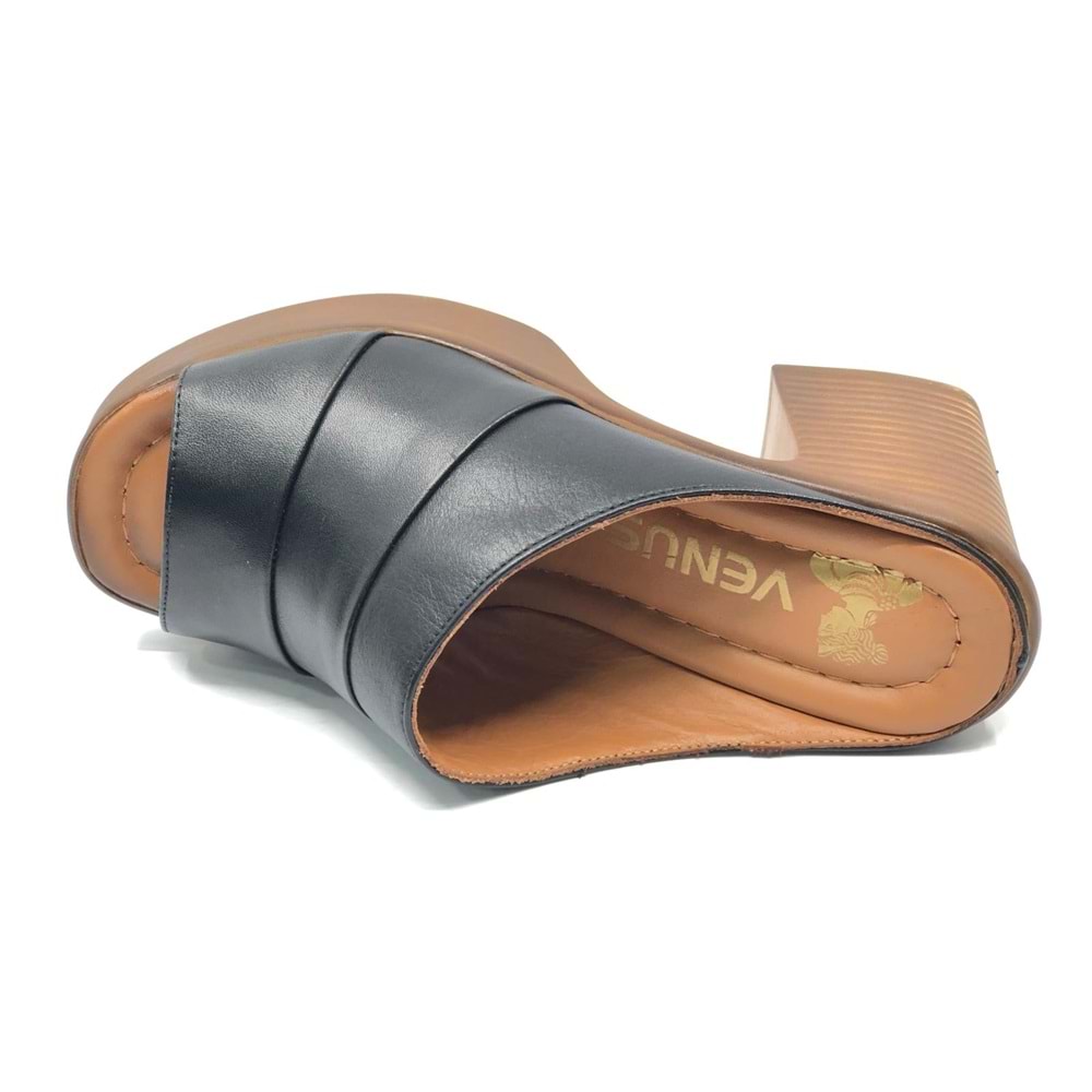 Venüs Kitsa Hakiki Deri Kadın Terlik