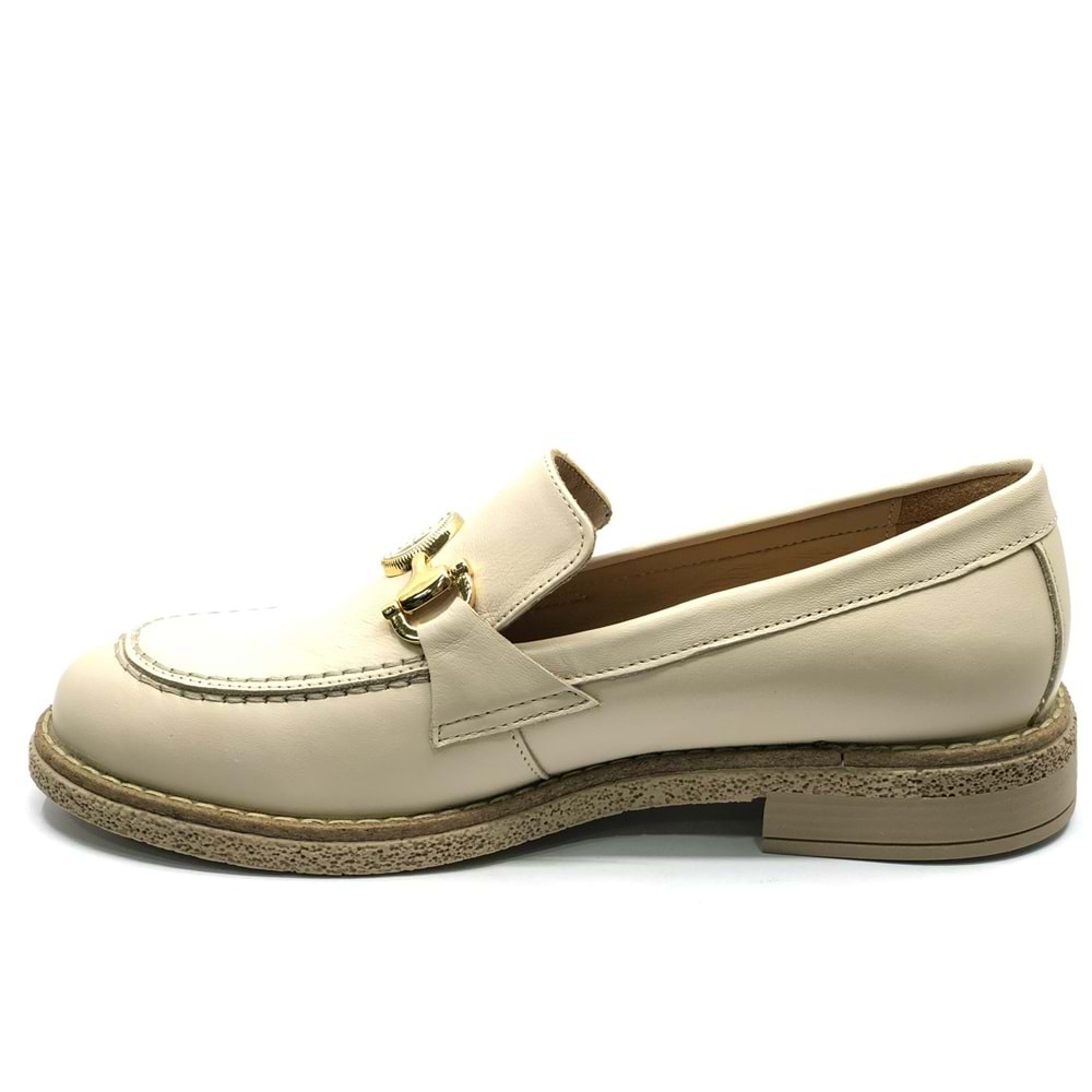 Venüs Turdus Hakiki Deri Ortopedik Kadın Casual Babet Ayakkabı