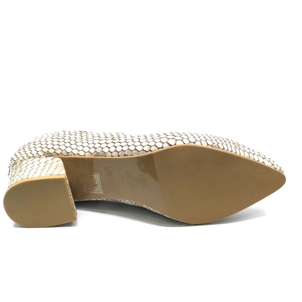 Venüs Pabril Hakiki Deri Kadın Topuklu Ayakkabı Kadın Sitiletto