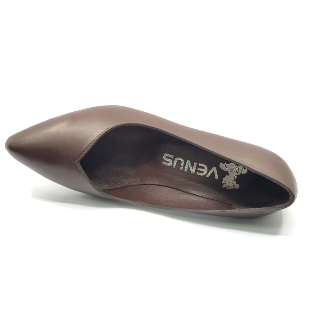 Venüs Razorbil Hakiki Deri Şeker Topuk Kadın Topuklu Ayakkabı Kadın Sitiletto