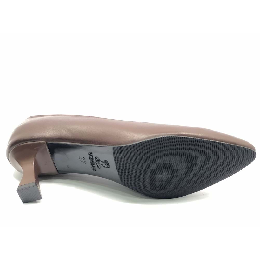 Venüs Razorbil Hakiki Deri Şeker Topuk Kadın Topuklu Ayakkabı Kadın Sitiletto