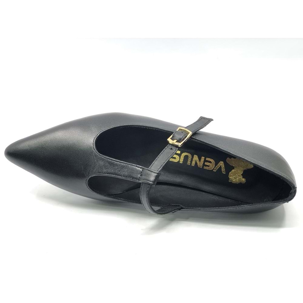 Venüs Victoring Hakiki Deri Şeker Topuklu Kadın Klasik Ayakkabı