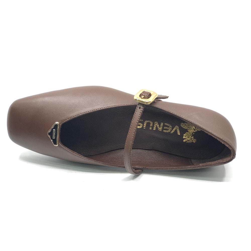 Venüs Hermit Hakiki Deri Ortopedik Kadın Casual Babet Ayakkabı