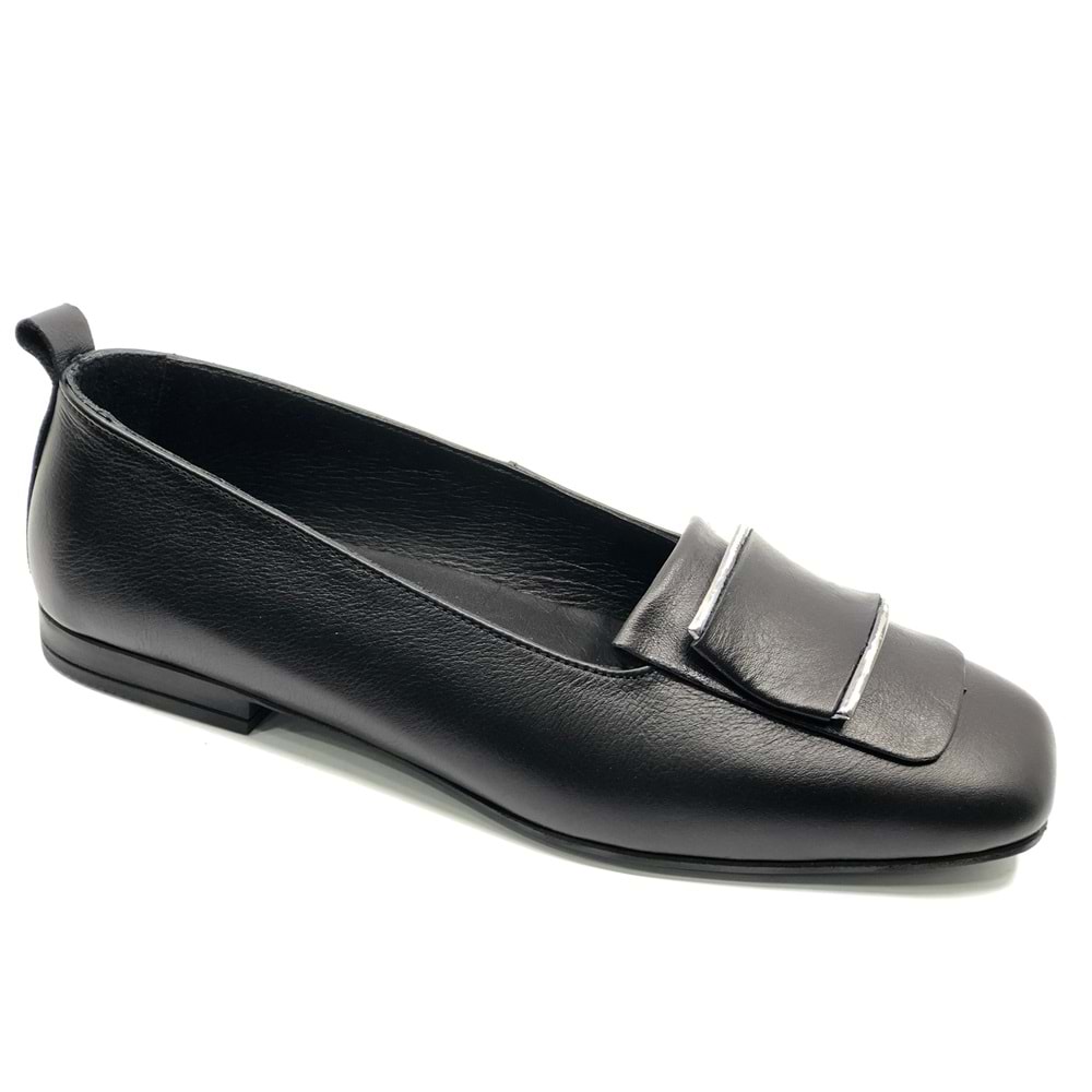 Venüs Demon Hakiki Deri Ortopedik Kadın Casual Babet Ayakkabı