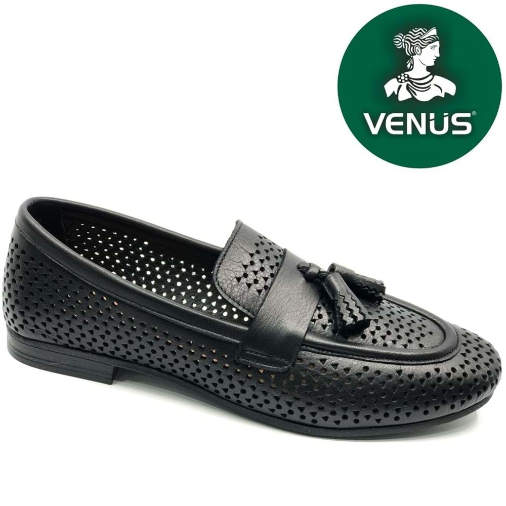 Venüs Pallas Hakiki Deri Ortopedik Kadın Casual Babet Ayakkabı