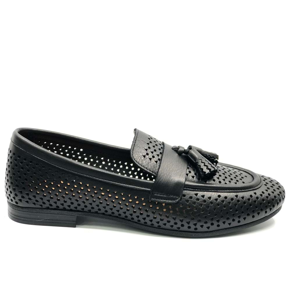 Venüs Pallas Hakiki Deri Ortopedik Kadın Casual Babet Ayakkabı