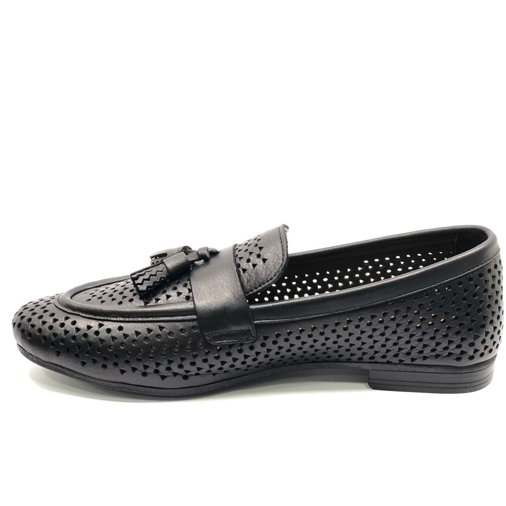 Venüs Pallas Hakiki Deri Ortopedik Kadın Casual Babet Ayakkabı