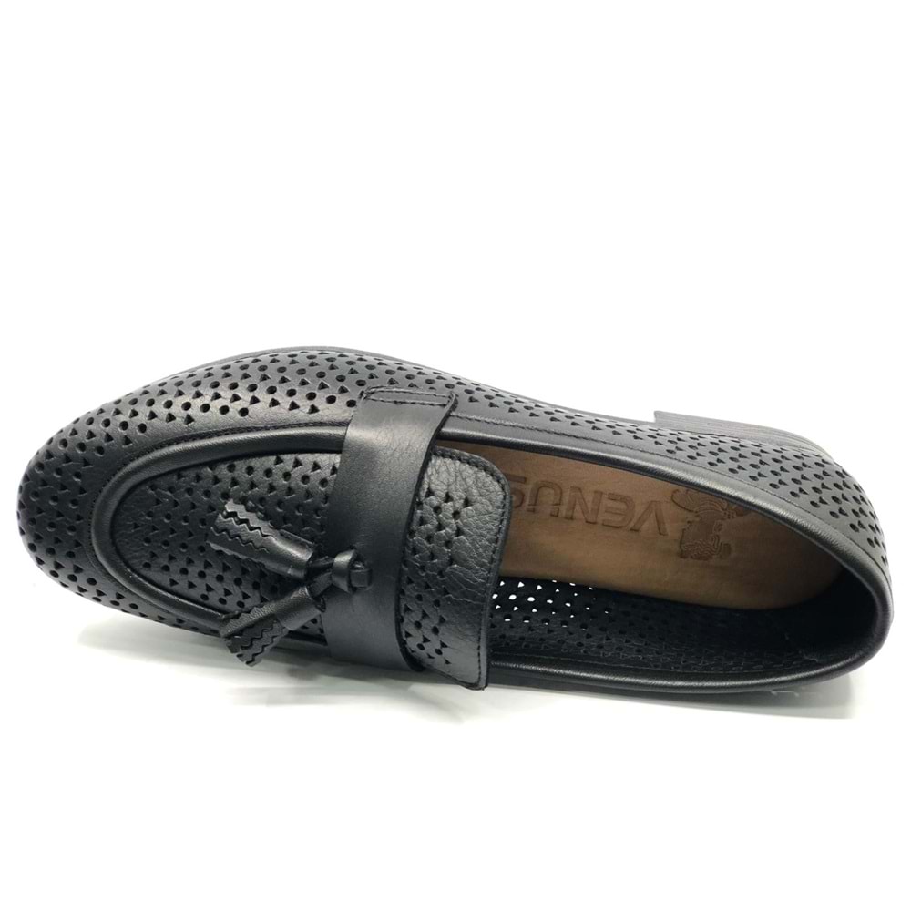 Venüs Pallas Hakiki Deri Ortopedik Kadın Casual Babet Ayakkabı