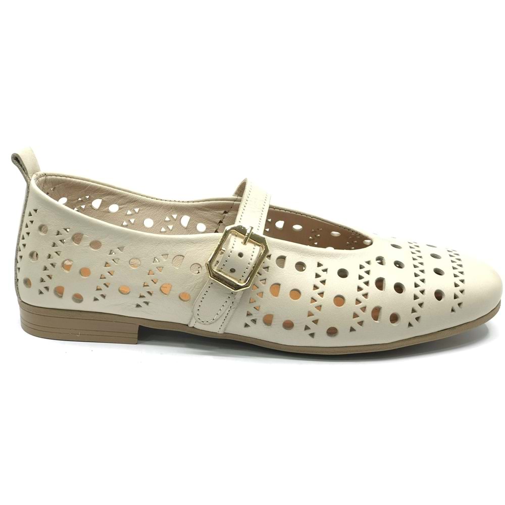 Venüs Penduline Hakiki Deri Ortopedik Kadın Casual Babet Ayakkabı