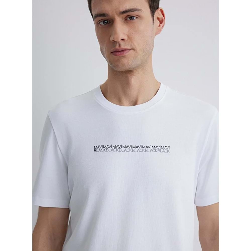 Mavi M0612647-620 Mavi Black Baskılı Tişört Erkek T-Shirt