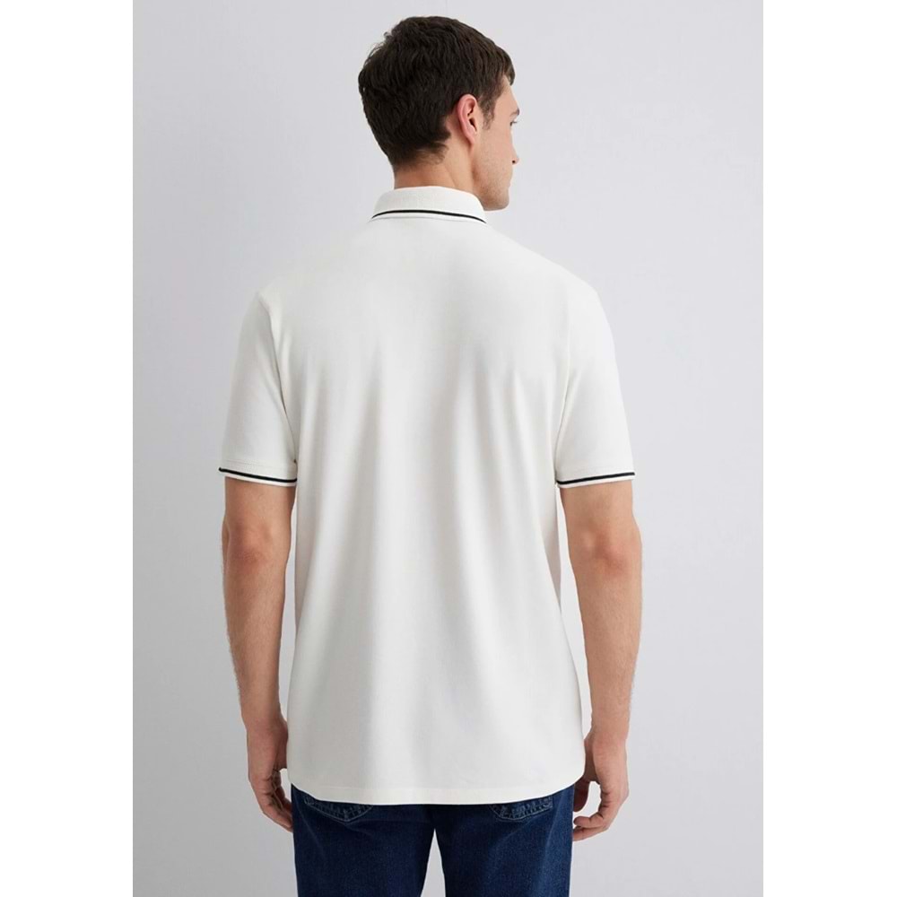 Mavi M0612648-70057 Yaka Detaylı Erkek Polo Yaka Tişört Erkek Tişort