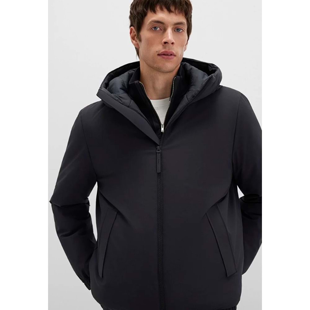 Mavi 0110617-71379 Kapüşonlu Erkek Mont