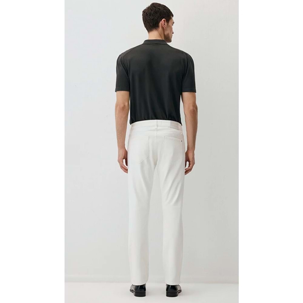 Mavi M0035190581 Marcus Edition Beyaz Jean Pantolon Erkek Kot Pantolon