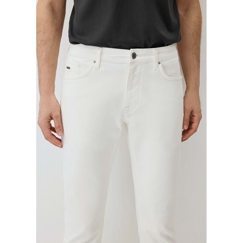Mavi M0035190581 Marcus Edition Beyaz Jean Pantolon Erkek Kot Pantolon