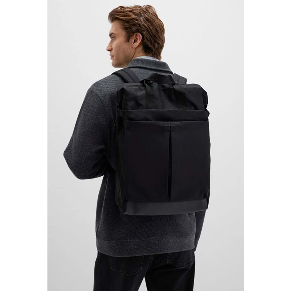 Mavi Postacı Çantası Sırt Çantası Spor Çanta