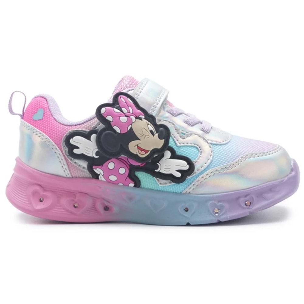 Minnie Mouse Lumbo Kız Işıklı Ortopedik Çocuk Spor Ayakkabı