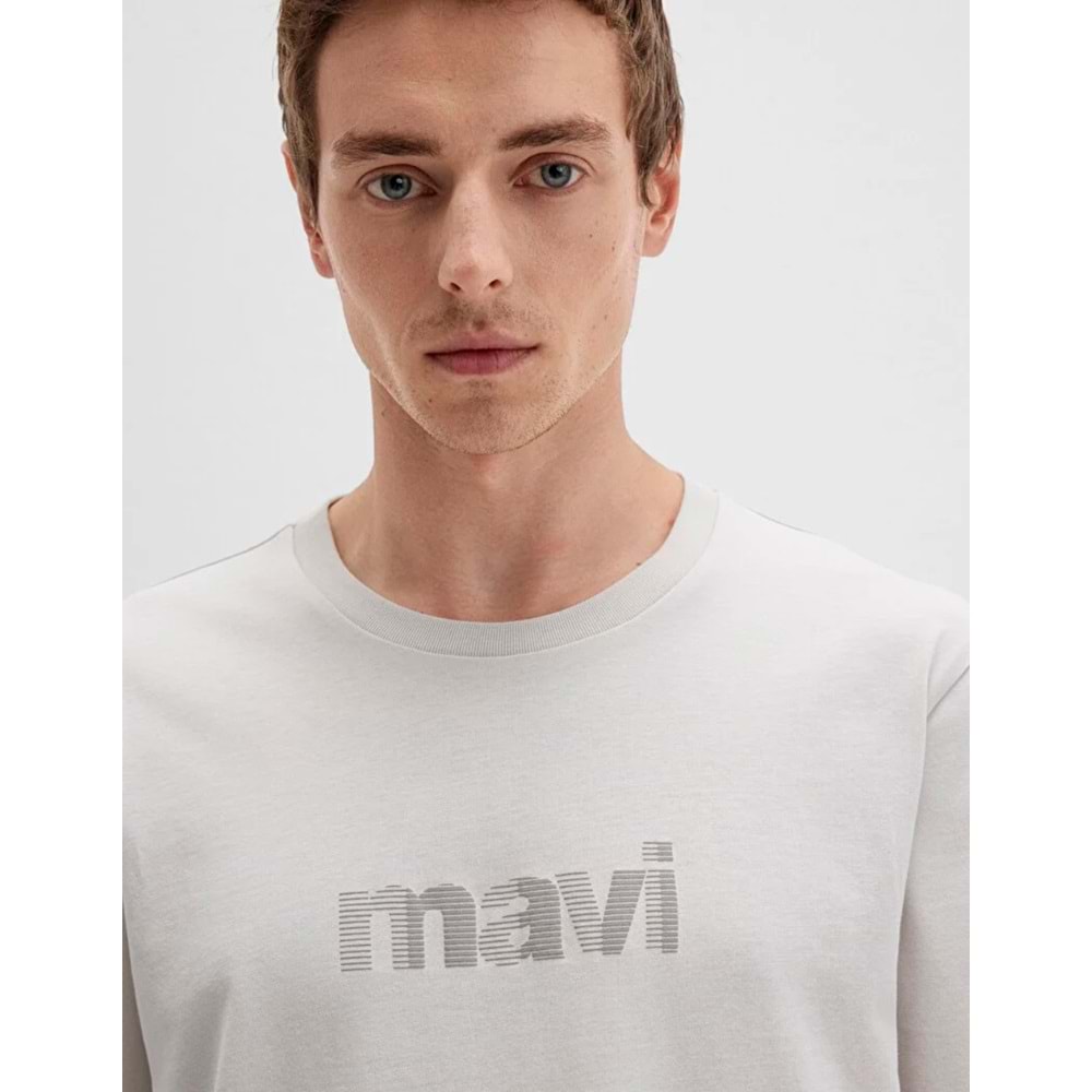 Mavi M0612936-80192 Mavi Logo Baskılı Tişört Erkek T-Shirt