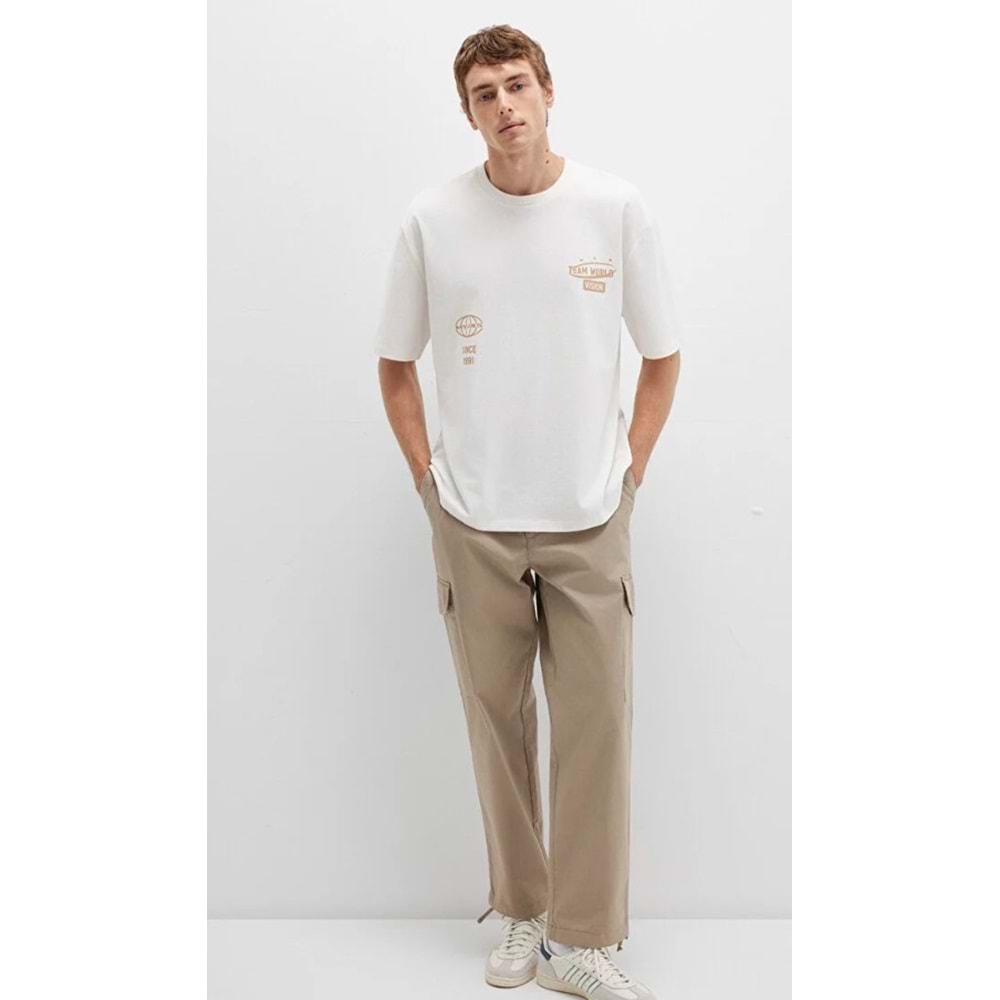 Mavi 0612913-84001 Baskılı Tişört Kısa Kol Tişört Erkek T-Shirt