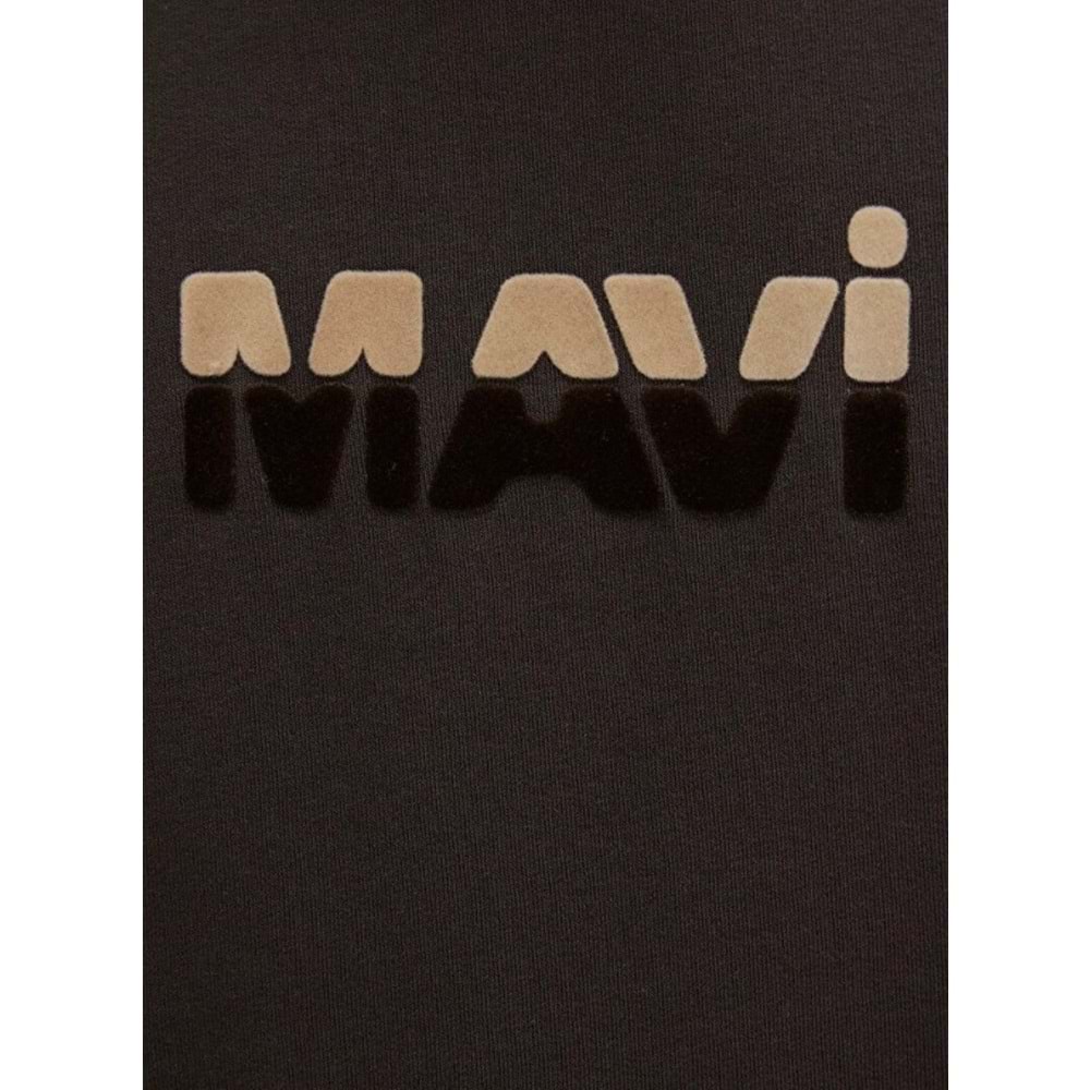 Mavi 0S10395-70219 Logo Baskılı Kapüşonlu Erkek Sweatshirt