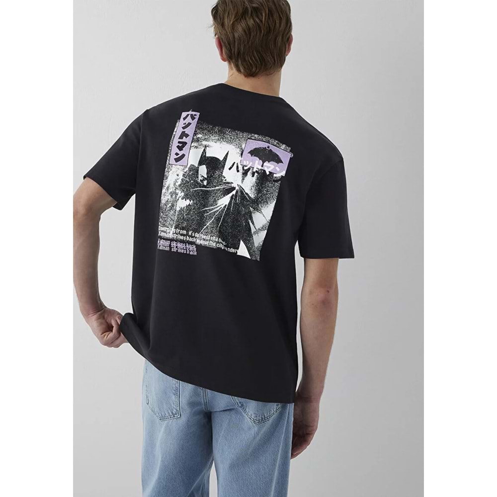 Mavi M0612920-900 Mavi Batman Baskılı T-Shirt Erkek Tişort