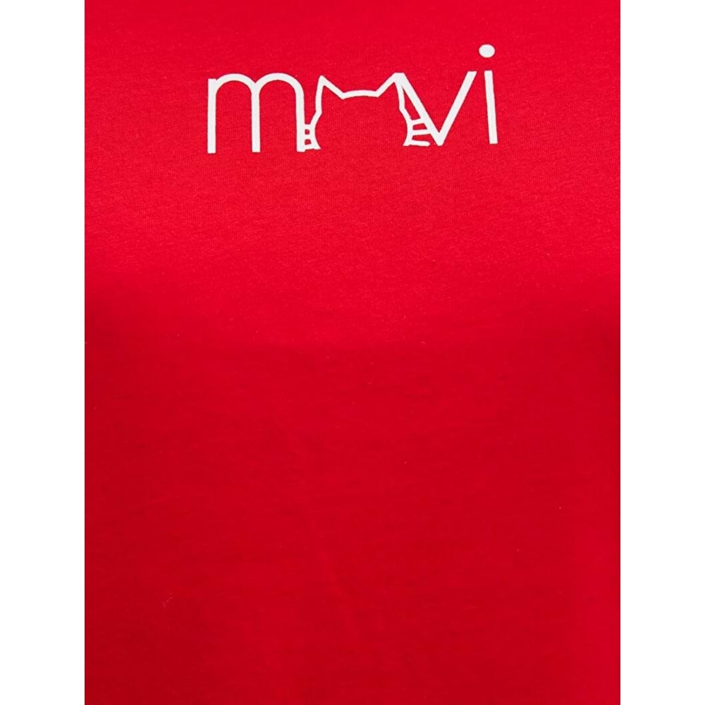 Mavi M1613387-82054 Kedi Baskılı T-Shirt Kadın Tişört