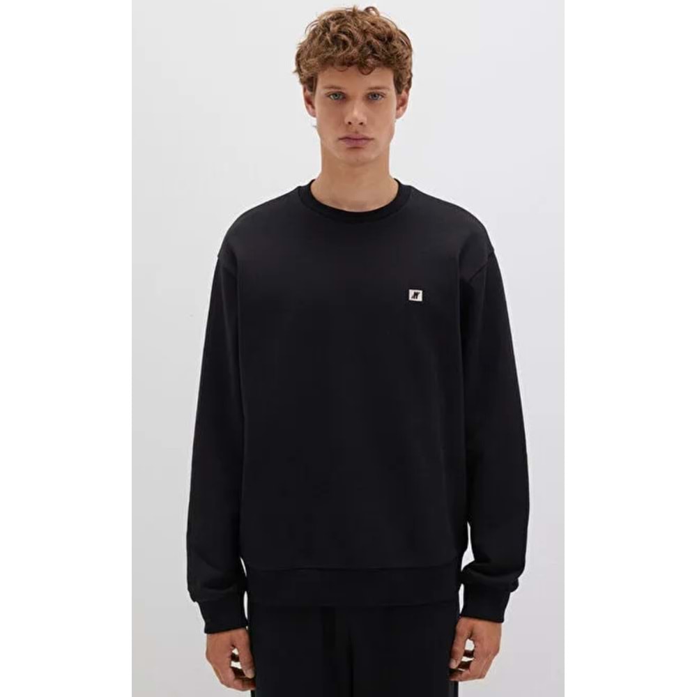 Mavi M0S10513-900 Pro Logo Baskılı Erkek Sweatshirt